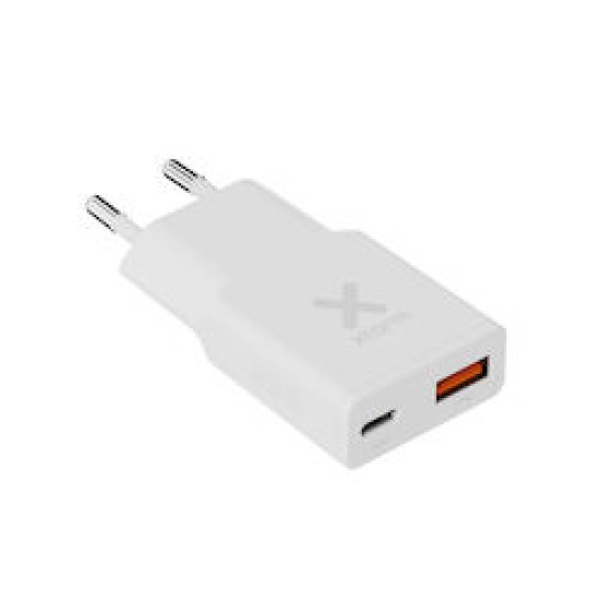 Xtorm SlimLine 33W USB/USC-C Ladegerät weiß
