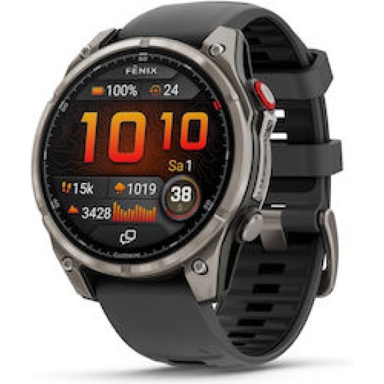 Garmin fenix 8 Pro 47mm AMOLED graphit/schwarz titan