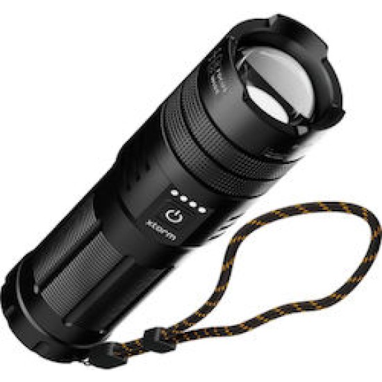 Xtorm Taschenlampe-Powerbank 10.500mAh schwarz