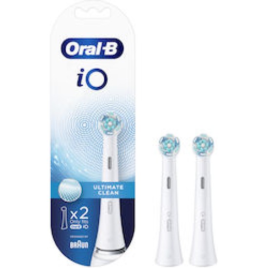 Oral-B iO Ultimate Clean Aufsteckbürsten 2er weiß