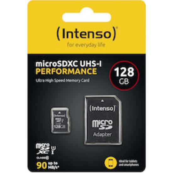 Intenso microSD-Card UHS-I Performance 128GB Speicherkarte
