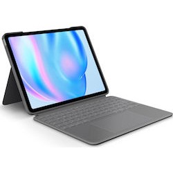 Logitech Combo Touch iPad Air 13″ (2024/2025) grau QWERTZ