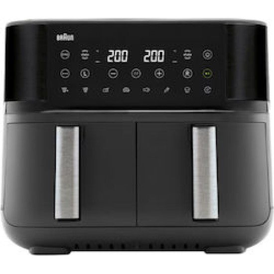 Braun TwinCook 3 TD3030IBK Doppel-Heißluftfritteuse