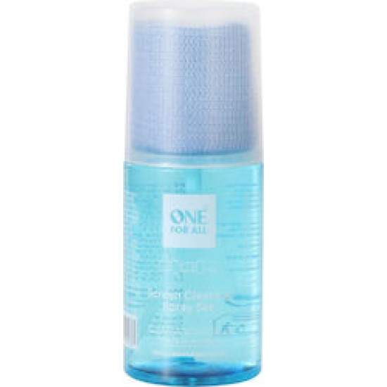 One for All Reinigungs-Set 120ml Spray mit Mikrofasertuch
