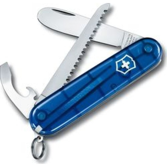 Victorinox Kids Swiss Army Knife My First Victorinox blue transparent V-0 23 V0 23 Victorinox23 Victorinox 23 73 T2 VictorinoxT2 Victorinox T2 (0.2373.T2)