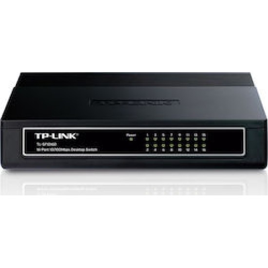TP-LINK TPLINK Switch TL-SF1016D TLSF1016D (TL-SF1016D)