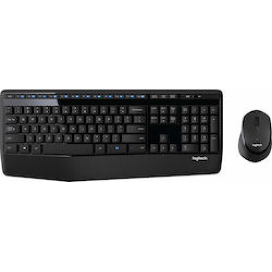 Logitech Wireless Combo MK345 Tastatur-Maus-Set TastaturMausSet US (920-006489) (920006489)