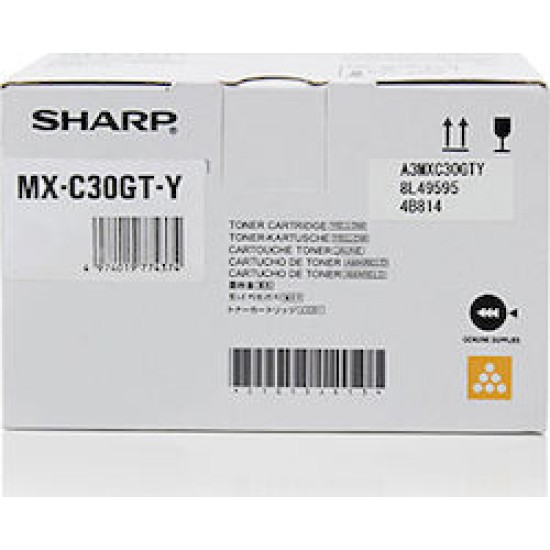 Sharp Toner Yellow Gelb (MXC30GTY)