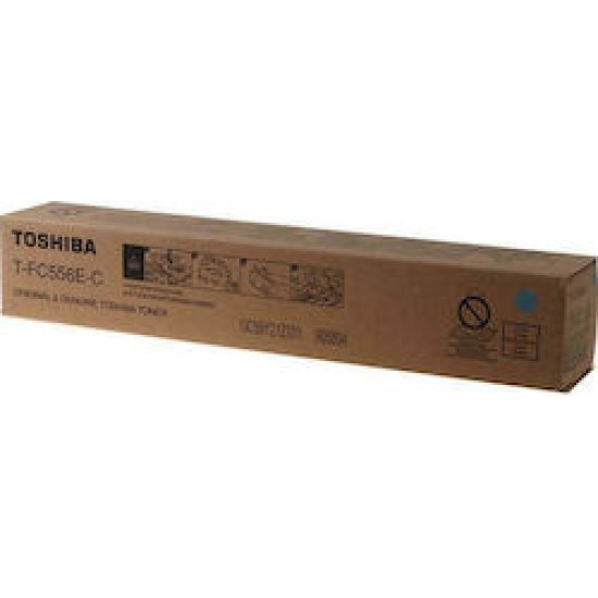 Toshiba Toner T-FC556EC TFC556EC Cyan (6AK00000350) (6AK00000457)