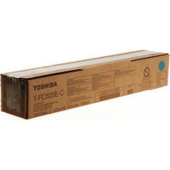 Toshiba Toner T-FC505E TFC505E Cyan (6AJ00000135) (6AJ00000290)