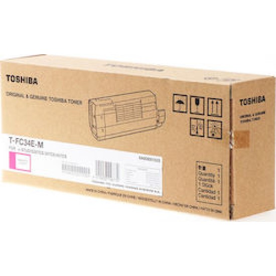 Toshiba Toner T-FC34EM TFC34EM Magenta (6A000001769) (6A000001811)