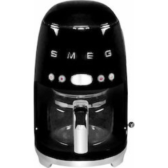 SMEG Coffeemachine (DCF02BLEU) black Schwarz (DCF02BLEU)