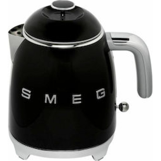 SMEG Kettle (KLF05BLEU) mini 0,8L black Schwarz (KLF05BLEU)