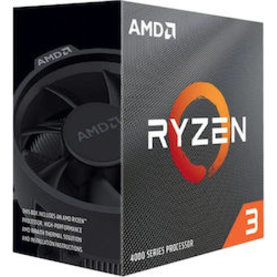 AMD Ryzen 3 4100 3 8 AMD8 AMD 8 GHz (100-100000510BOX) (100100000510BOX)
