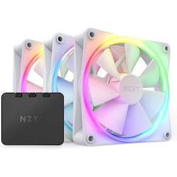 NZXT Cooler F Series F120 RGB Triple Pack White (RF-R12TF-W1) (RFR12TFW1)
