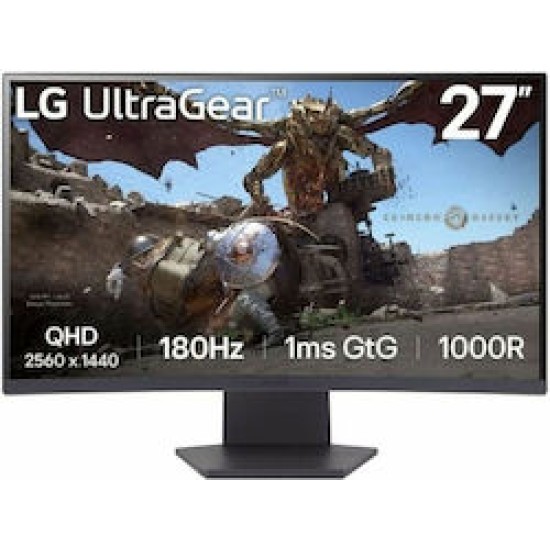 LG Monitor Ultragear Gaming 27GS60QC-B 27GS60QCB (27GS60QC-B.AEUQ)