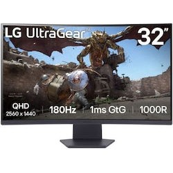 LG Monitor Ultragear Gaming 32GS60QC-B 32GS60QCB (32GS60QC-B.AEUQ)