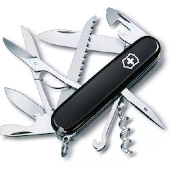 Victorinox Huntsman Swiss Army Knife black Schwarz V-1 37 V1 37 Victorinox37 Victorinox 37 13 3 Victorinox3 Victorinox 3 (1.3713.3)