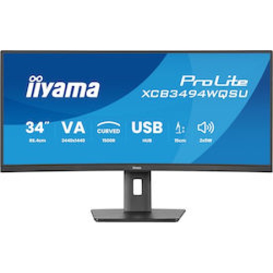 iiyama Monitor XCB3494WQSU-B1 XCB3494WQSUB1 (XCB3494WQSU-B1)