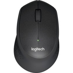 Logitech M330 SILENT PLUS - mouse - 2.4 GHz - black