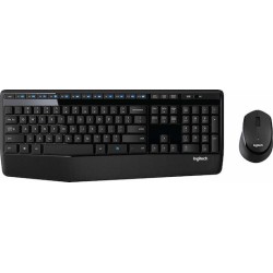 Logitech Keyboard and Mouse Set MK345 - English Layout - Black