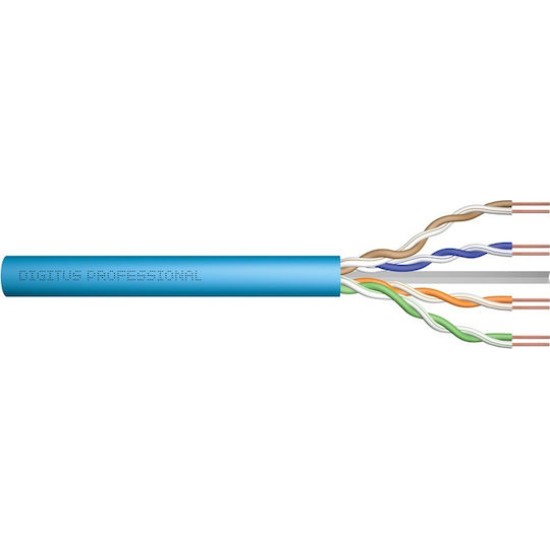 DIGITUS installation cable Professional DK-1613-A-VH-305 - 305 m - light blue