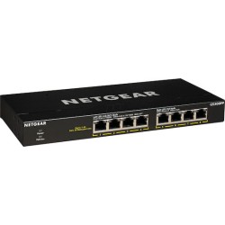NETGEAR Switch GS308PP - 8 Ports - 8x GE (10/100/1000) - 8x PoE+