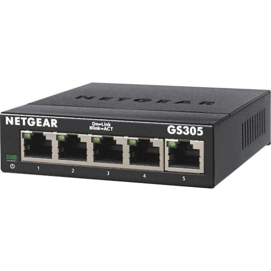 NETGEAR GS305 - switch - 5 ports - unmanaged