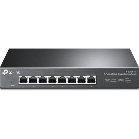 TP-Link Switch TL-SG108-M2 - 8 Ports - 8x GE (100/1000/2500)
