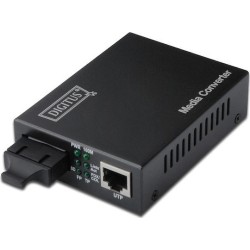 DIGITUS DN-82021-1 - fiber media converter - 10Mb LAN, 100Mb LAN