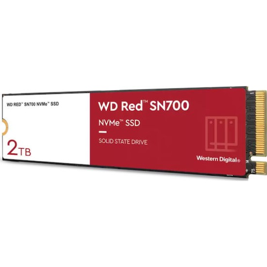 WD Red SN700 WDS200T1R0C - SSD - 2 TB - PCIe 3.0 x4 (NVMe)