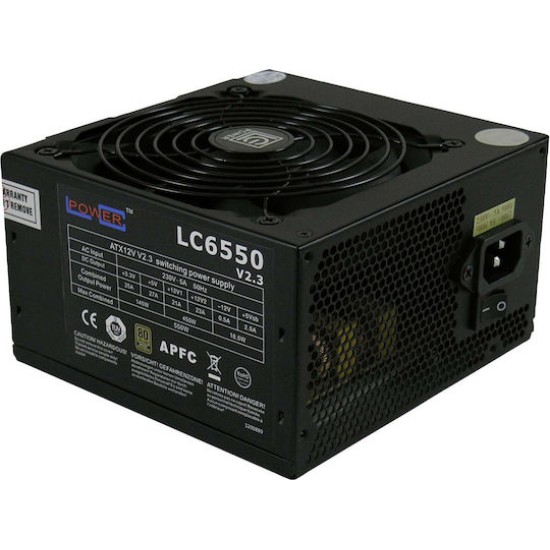 LC Power power supply Super Silent Series LC6550 V2.3 - 80 PLUS Bronze - 550 W
