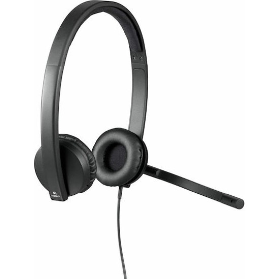 Headset Logitech H570e Stereo On-Ear USB black
