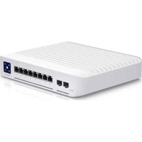 Ubiquiti UniFi Switch Enterprise 8 PoE - 8 Ports - 8x GE 100/1000/2500 PoE+ - 2x SFP+