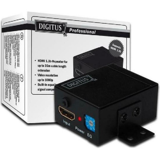 DIGITUS Professional HDMI Repeater DS-55901 - video/audio extender - HDMI