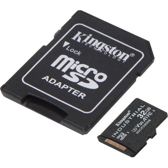 Kingston Flash-Card incl. SD-Adapter Industrial - microSDHC UHS-I - 32 GB