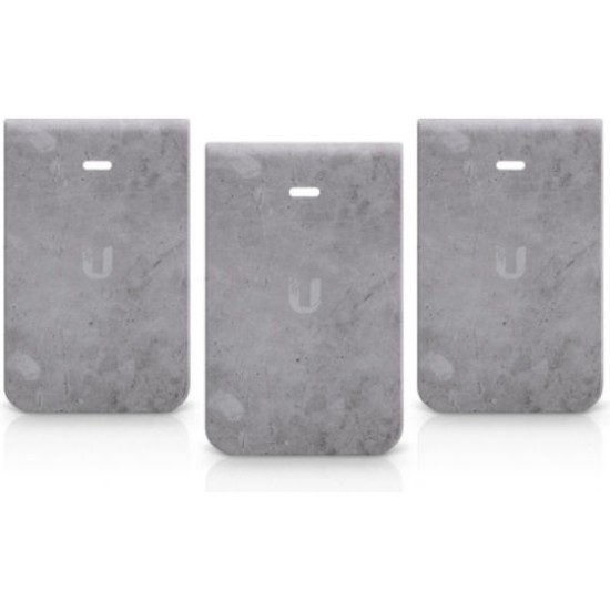 Ubiquiti AP In-Wall HD Cover for Access Point In-Wall HD - Concrete - 3-Pack