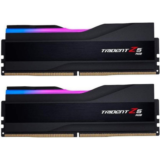 G.Skill Trident Z5 RGB - DDR5 - kit - 32 GB: 2 x 16 GB - DIMM 288-pin - 6000 MHz / PC5-48000 - unbuffered