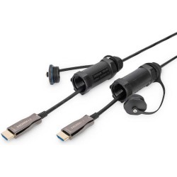 DIGITUS HDMI cable with Ethernet AK-330130-100-S - 10 m