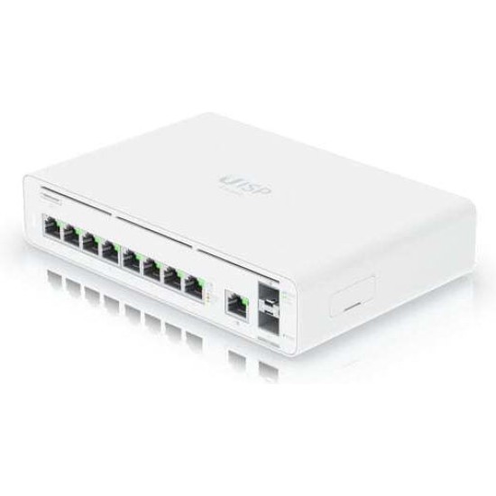 Ubiquiti Switch UISP - 9 Ports - 9x GE 10/100/1000 - 2x SFP+