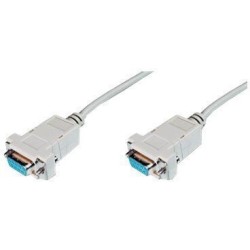 DIGITUS Null modem connection cable - DSUB (9-pin)/ DSUB (9-pin) - 1.8 m