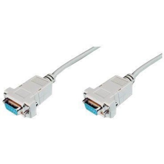 DIGITUS Null modem connection cable - DSUB (9-pin)/ DSUB (9-pin) - 1.8 m