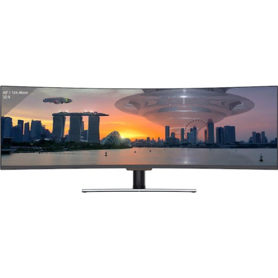 LC Power Curved QLED-Display LC-M49-DFHD-144-C-Q - 124.46 cm (49