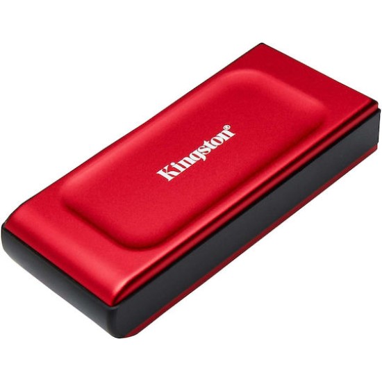 Kingston external SSD XS1000 - 2 TB - USB 3.2 Gen 2 - red/black