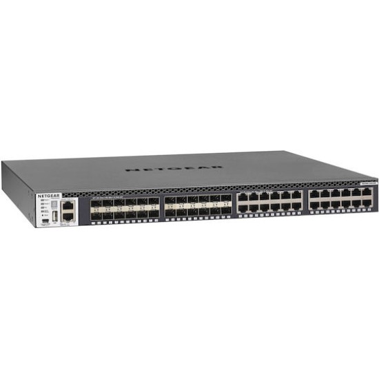 NETGEAR Switch M4300-24X24F - 48 Ports - 24x GE (10/100/1000) - 24x SFP+