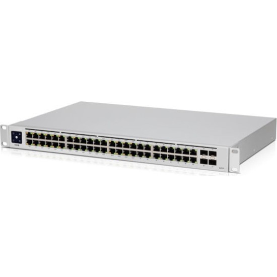 Ubiquiti UniFi Switch USW-48-PoE - 48 Ports - 48x GE (10/100/1000) - 4x SFP - 32x PoE+