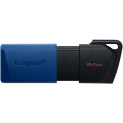 Kingston USB-Stick DataTraveler Exodia M - USB 3.2 Gen 1 (3.1 Gen 1) - 64 GB - Black/Blue