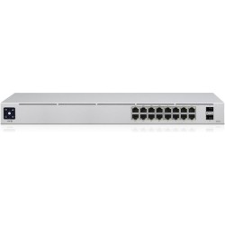 Ubiquiti Switch Standard 16 PoE - 16 Ports - 16x GE (10/100/1000) - 2x SFP - 8x PoE+