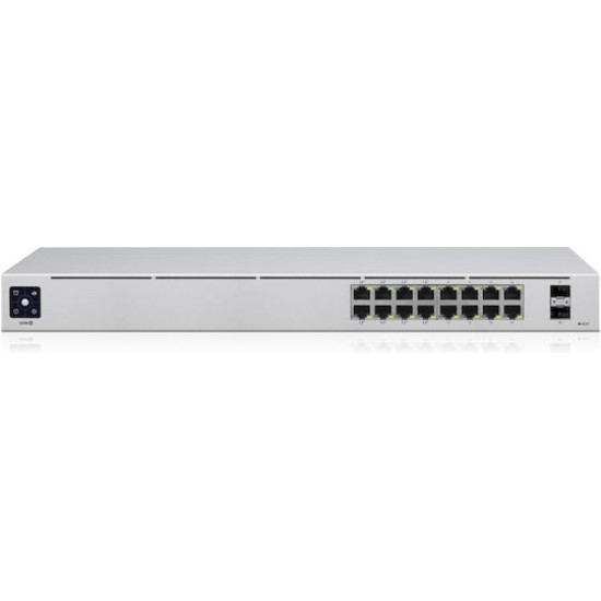 Ubiquiti Switch Standard 16 PoE - 16 Ports - 16x GE (10/100/1000) - 2x SFP - 8x PoE+