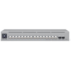 Ubiquiti Switch UniFi Pro Max 16 PoE - 16 Ports - 12x GE (10/100/1000) - 4x GE (100/1000/2500) - 12x PoE+ - 4x PoE++ - 2x SFP+